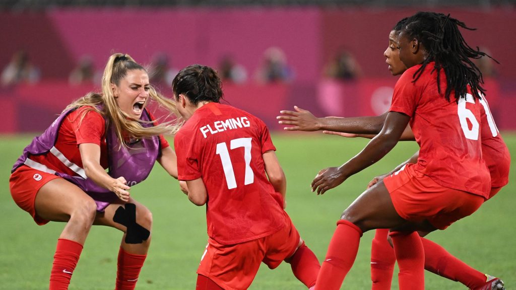 Tokyo 2020 |  Canada to the football final at the expense of the United States