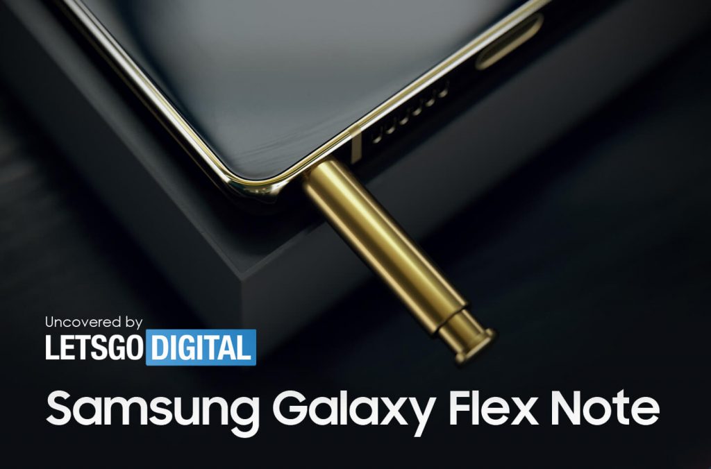 Samsung Galaxy Flex Note Foldable Smartphone With S Pen