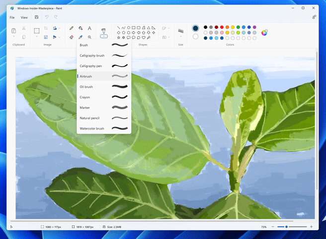Paint Brushes for Windows 11