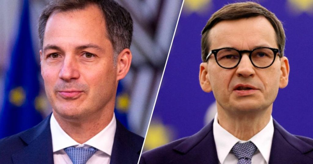 De Croo warns Polish Prime Minister of a "dangerous game" and the European Court imposes a fine of one million euros a day on Poland |  interior