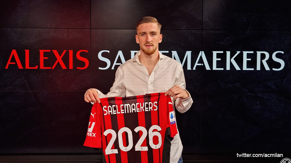 Milan reward Alexis Saelemaekers with a contract extension |  Italian Serie A