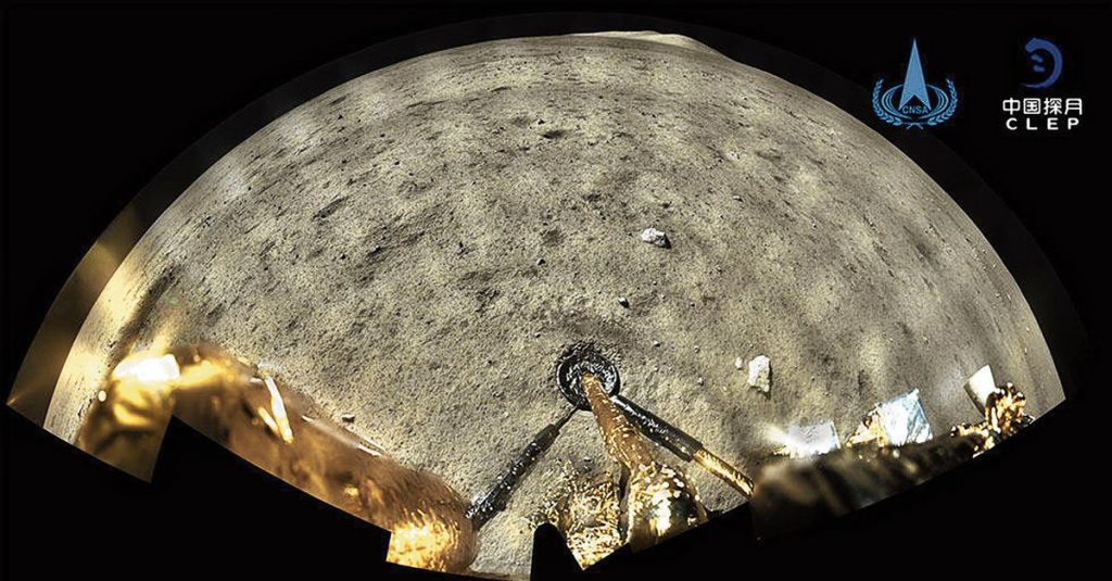 Two billion years ago, there were still volcanoes on the moon