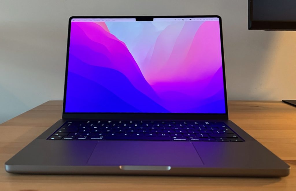 This is the newly designed MacBook Pro 2021