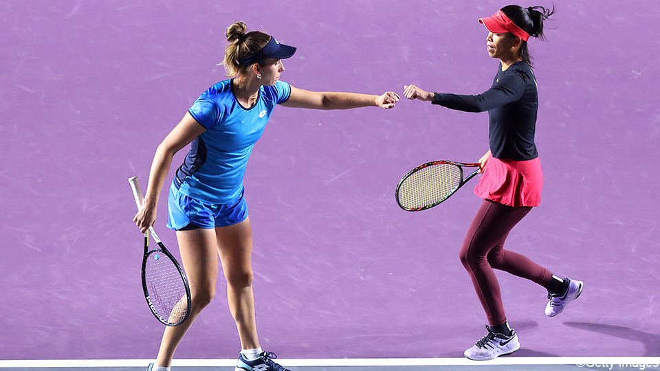 Elise Mertens and Su Wei Hsieh qualify for WTA Finals |  WTA Finals (MX)