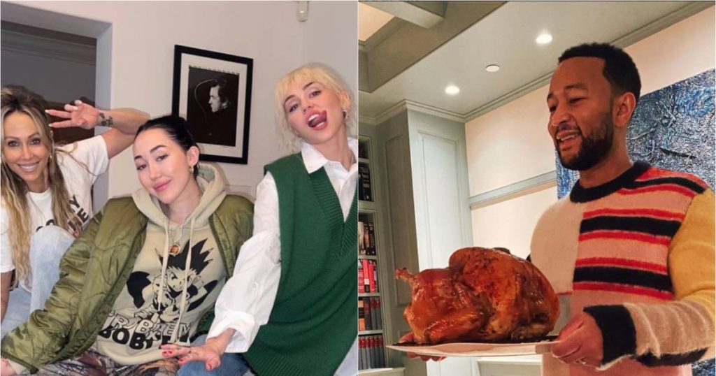 CELEB 24/7.  This is how our favorite celebrities celebrated Thanksgiving |  Famous