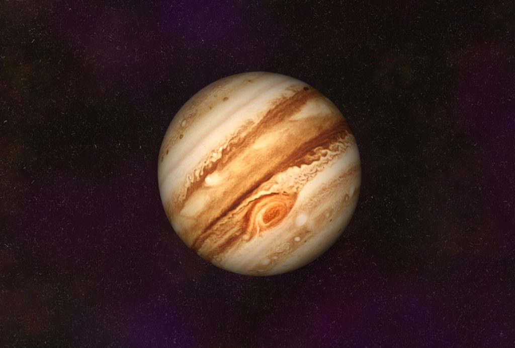 Jupiter's Great Red Spot is not only wide, but also deep