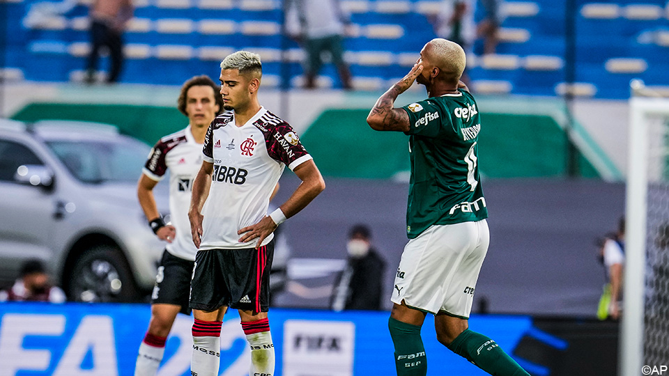 Palmeiras wins the Libertadores Cup after Andreas Pereira loses the ball |  foreign football