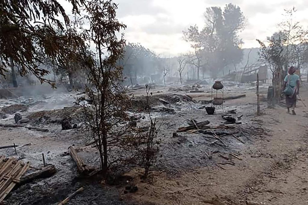 Eleven civilians burned alive by Myanmar military junta: "War...