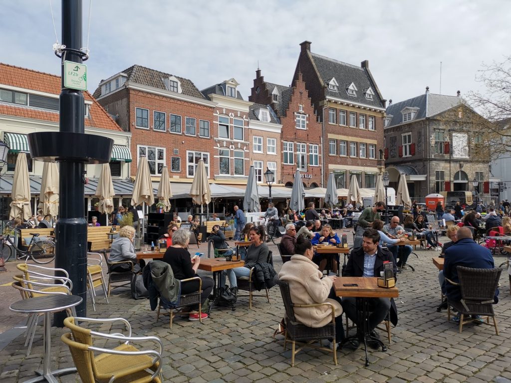 More space for a drink: Gouda's terraces could also be expanded in 2022