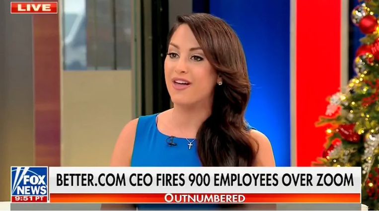 CEO fires 900 people over Zoom, Fox News panel member thinks it's 'cool'