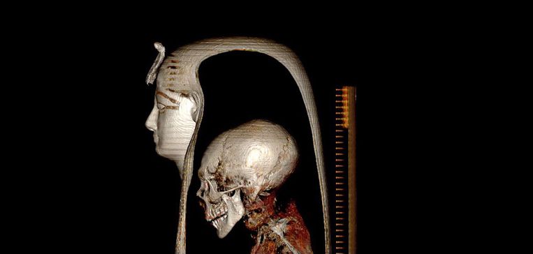 The pharaoh who was 'too beautiful to unpack' finally reveals secrets thanks to a CT scanner