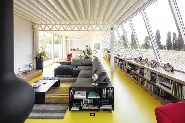 The color in your home: Yellow is very cheerful and inspiring - and nin