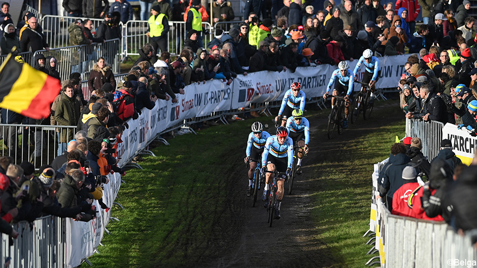Wuyts and Herygers discuss World Cup tactics: 'Let Toon Aerts make the match tough' |  World Cyclocross Championship