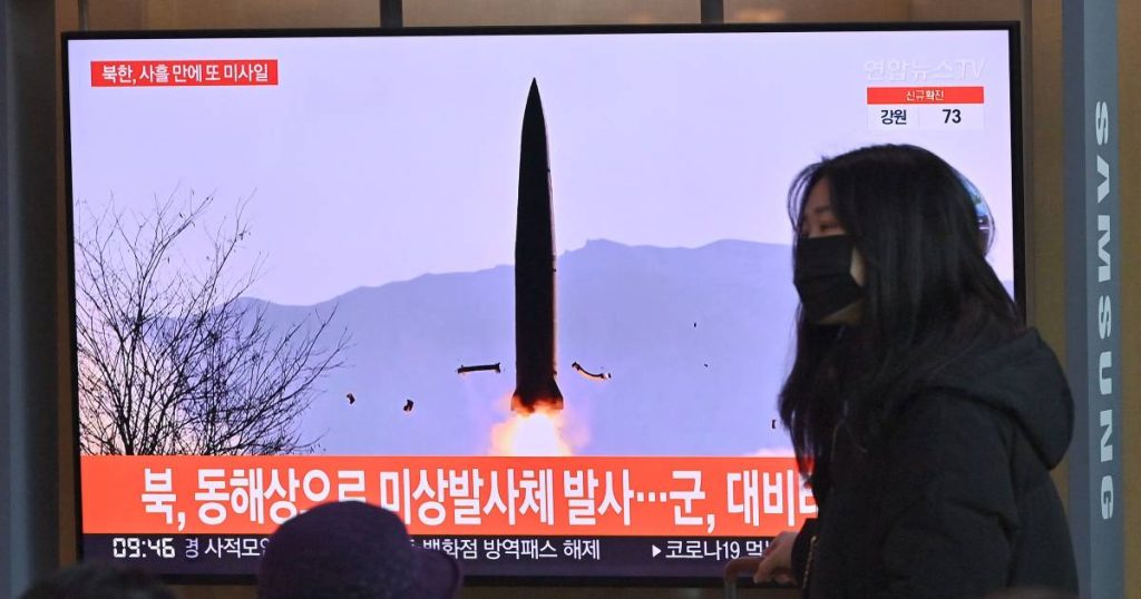 North Korea may conduct a new missile test |  North Korea