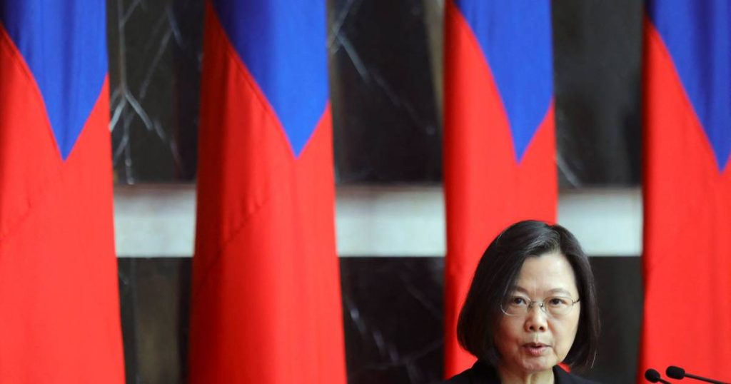 Taiwan president calls on Beijing to end "military adventure" |  abroad