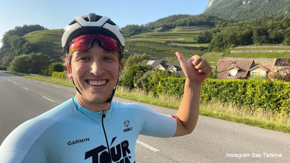 Will vlogger Bas Tetema become a professional cyclist?  'Still need to make some progress' |  distinct