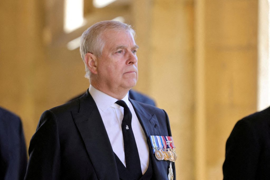 Prince Andrew settles down with Virginia Joffrey