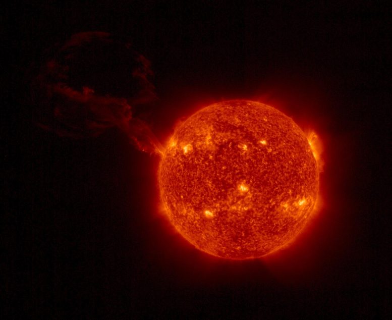 Solar Orbiter Captures Giant Solar Blast