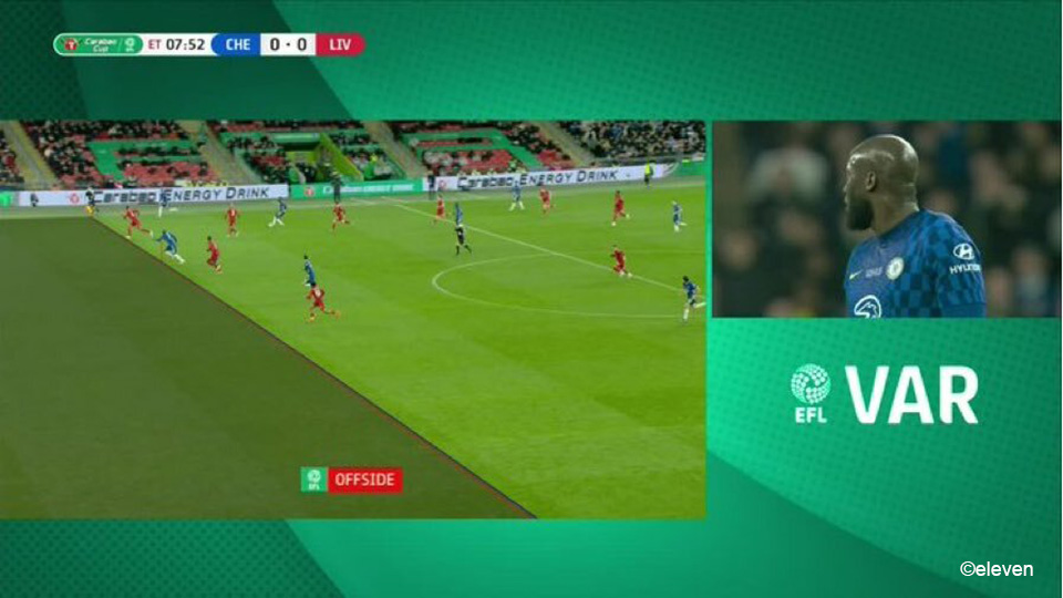 Live: Romelu Lukaku insulted the VAR twice in extra time against Liverpool |  Carabao Cup 2021/2022