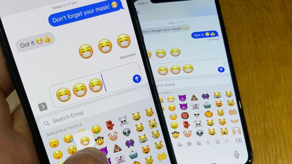 Messaging app Google translates emoji responses from iMessage