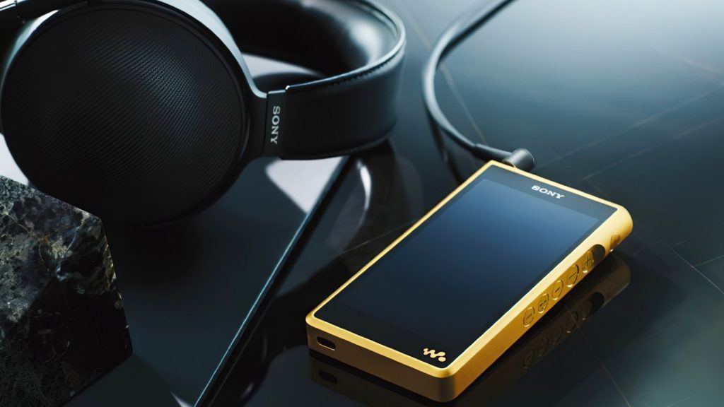 The Sony Walkman NW-WM1ZM2 Gold is the smart gadget for music lovers