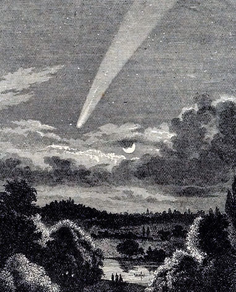 The comets seen by the Romans during the day were part of a 2,400-year-long scene