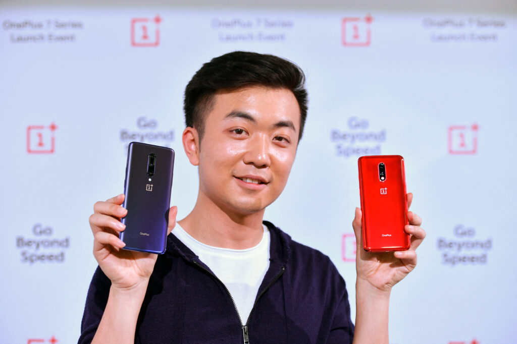 OnePlus founder spotted with an unknown phone (and the internet went wild)