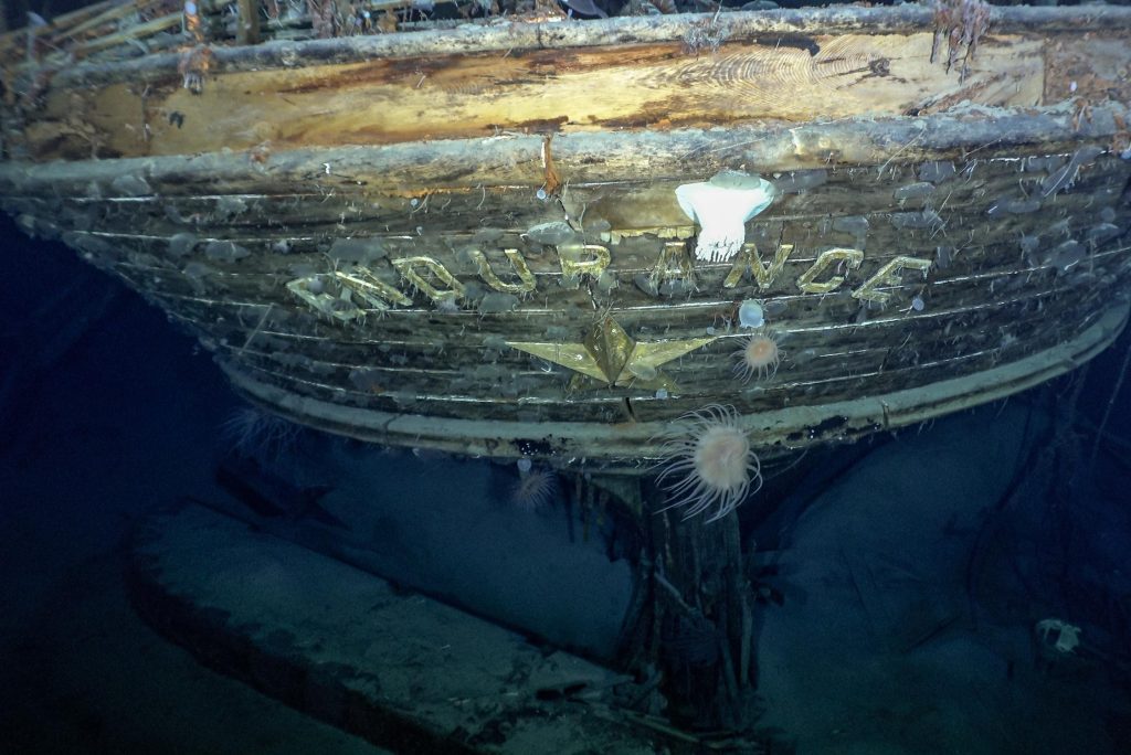 Stamina discovered after 107 years off Antarctica: 'The most beautiful wreck I've ever seen'