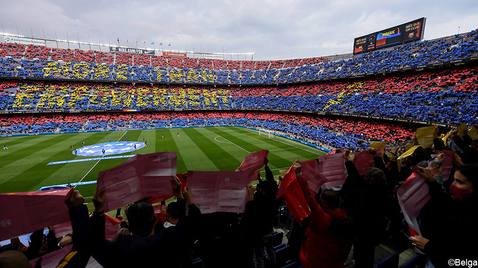 91,553 spectators - a world record for a women's match - watch Barcelona advance in the Champions League |  Champions League