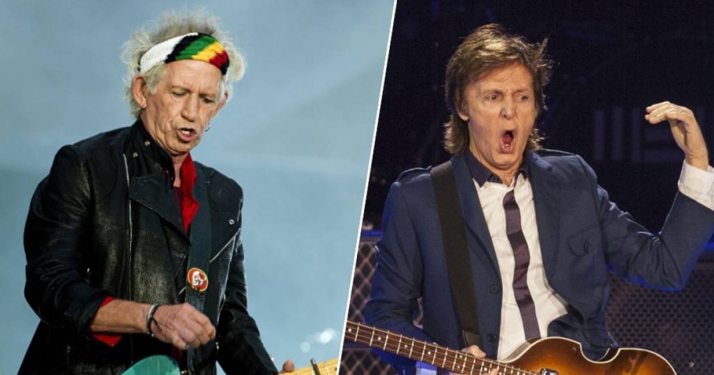 Keith Richards on an alleged feud with Paul McCartney: 'Out of context' |  showbiz