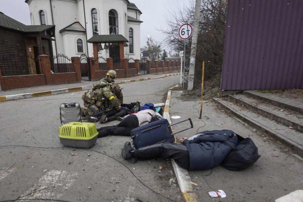 Russians shoot fleeing civilians, at least three dead of the same family