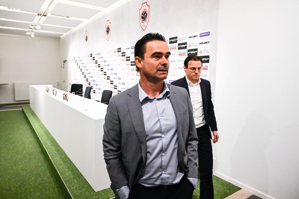 Several sponsors pulled out of Antwerp after Overmars' appointment, club speak of 'fatal communication error'