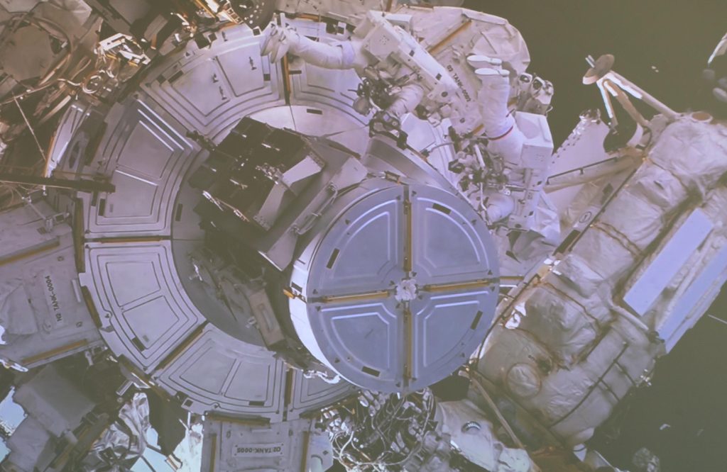 The United States seizes control of the ISS space station