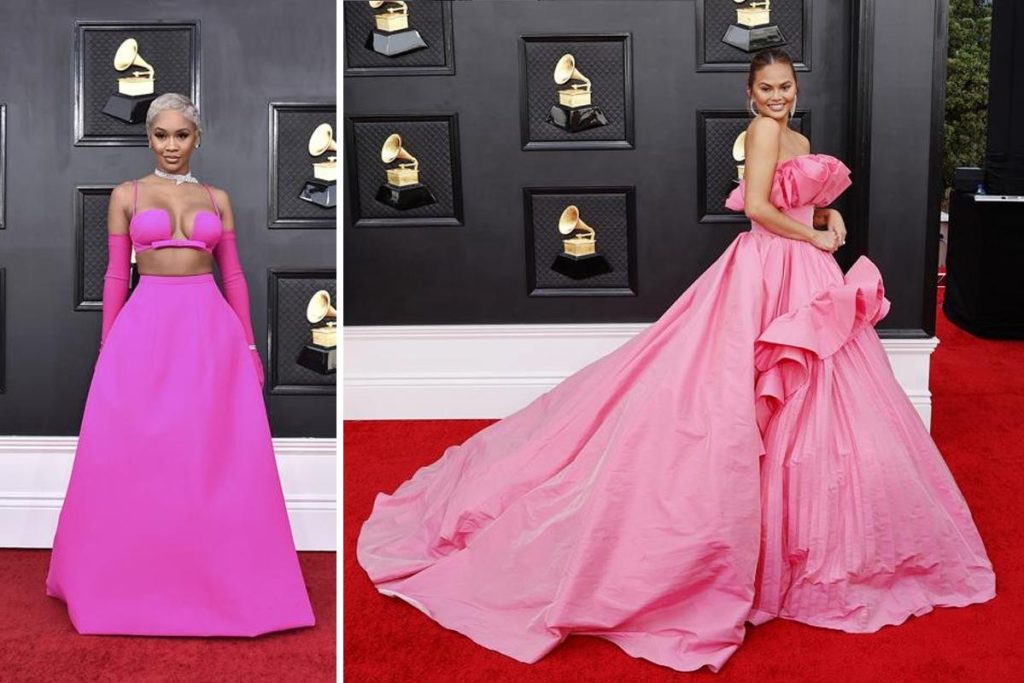 Best Dress at the Grammys 2022: The red carpet turns fuchsia