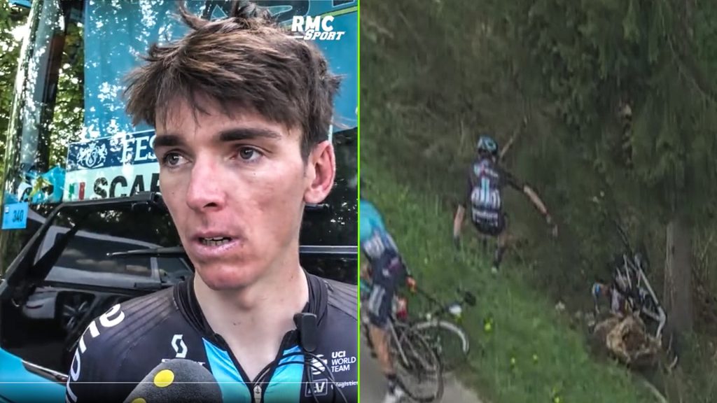 "The Silent Champion" Liege: Romain Bardet rushed to the aid of Alaphilippe deeply and gave up his chance |  Liege Bastogne Liege