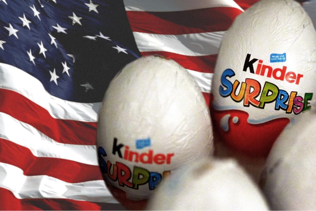 Ferrero now removes Kinder products from US shelves