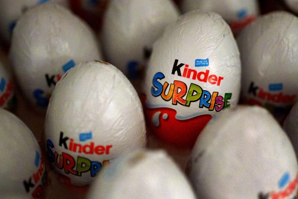 Food Agency warns of Kinder candy in different packages after Salmonella infection (Arlon)