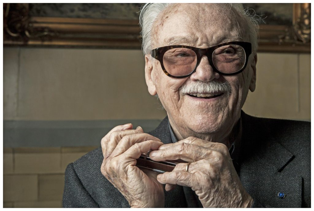 Google celebrates Toots Thielemans' 100th birthday on the homepage