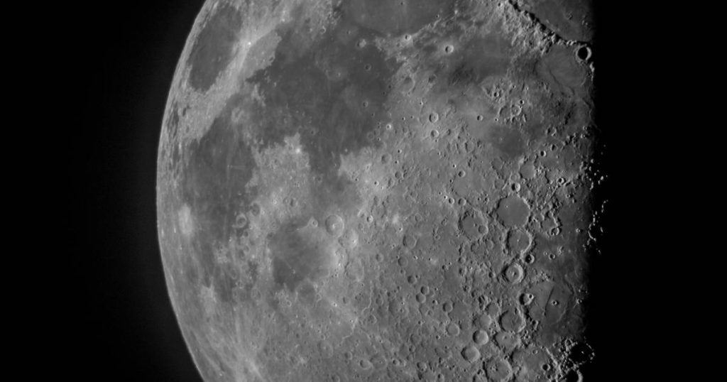 Scientists claim that the far side of the moon contains a greater number of craters