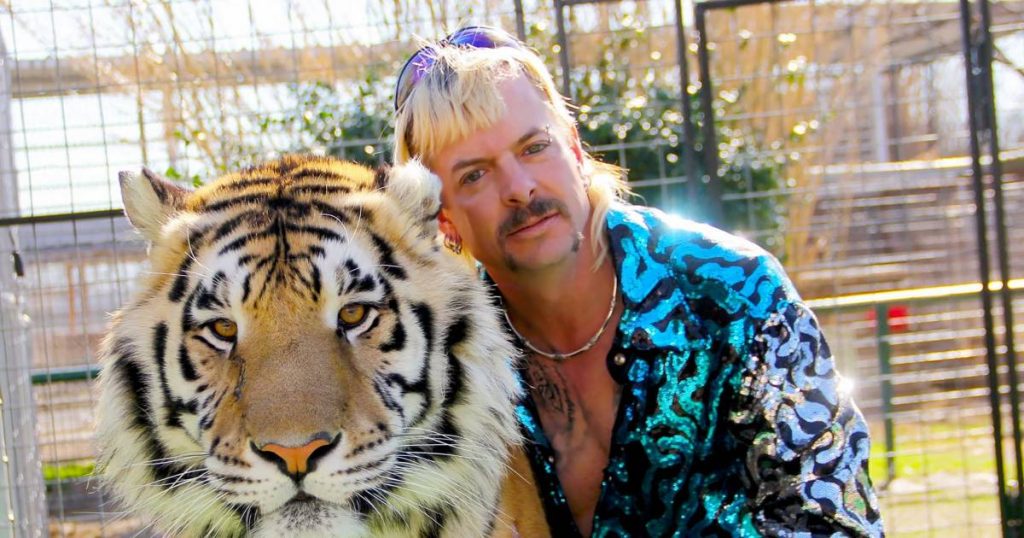 "The Tiger King Faced Joe Strange Betrothed To His Fellow Inmate" |  Famous