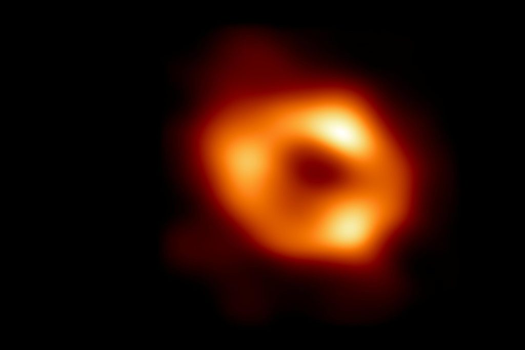 The first image of a black hole was taken in our galaxy