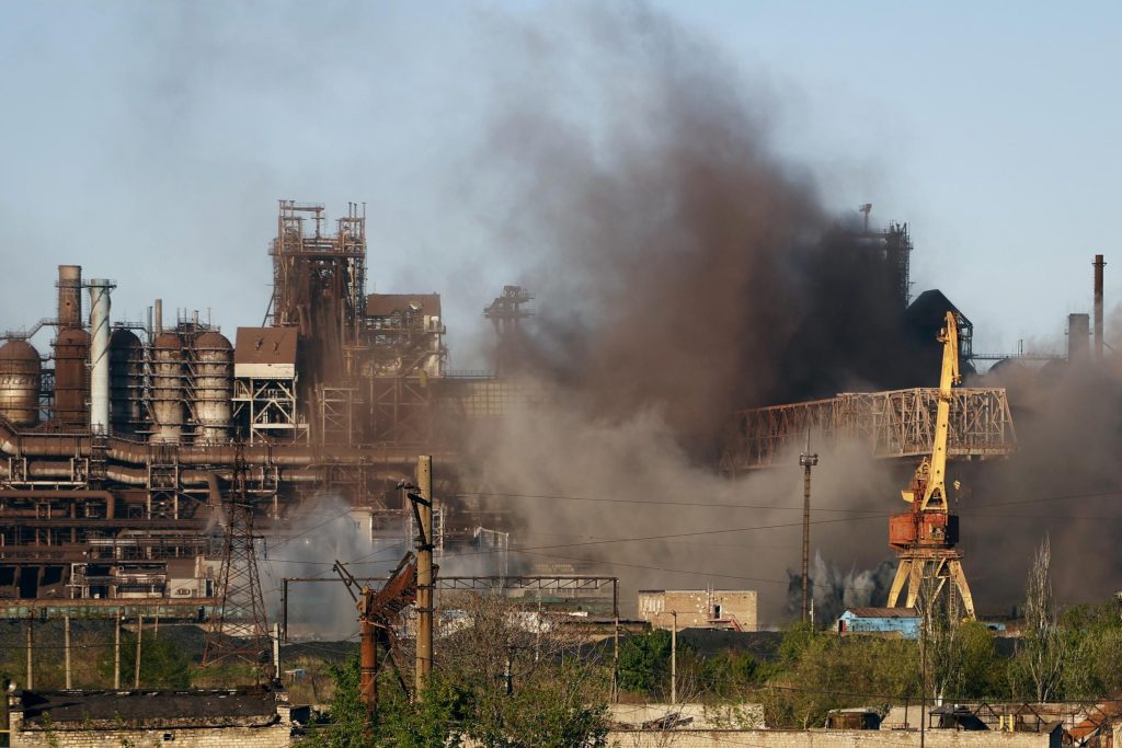 Russia threw phosphorous bombs at the Azovstal plant in Mariupol after Ukraine's victory in the Eurovision Song Contest.