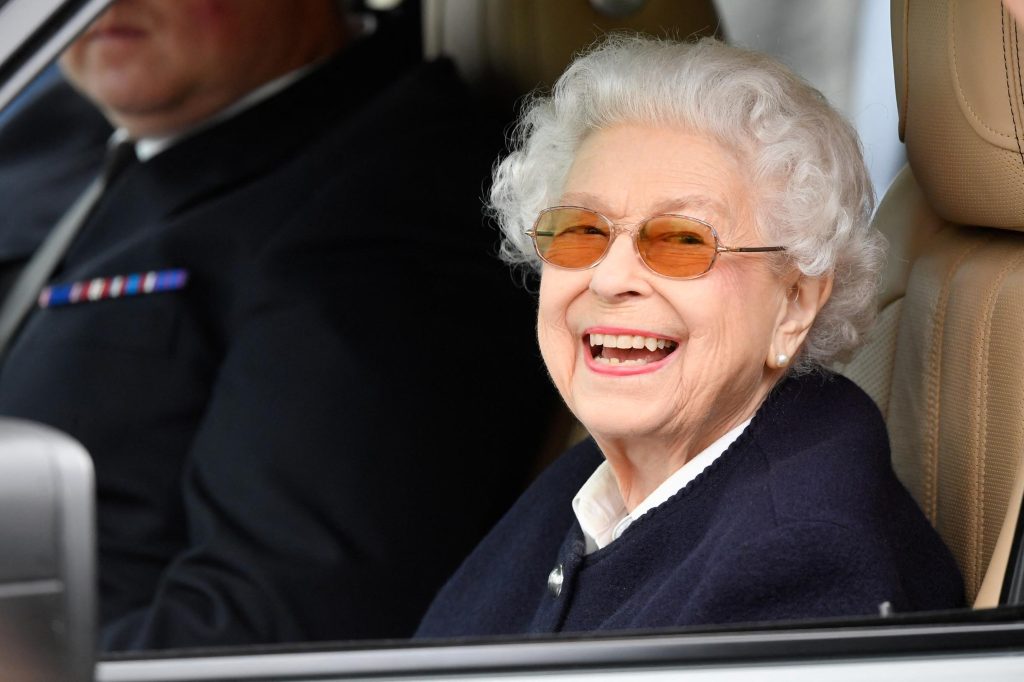 Queen Elizabeth was spotted at a horse show