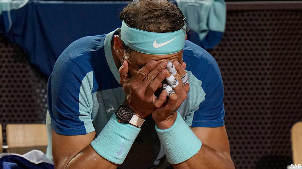 Rafael Nadal comes out quickly in Rome: "Severe pain in my feet again" |  Internacional BNLD Italy