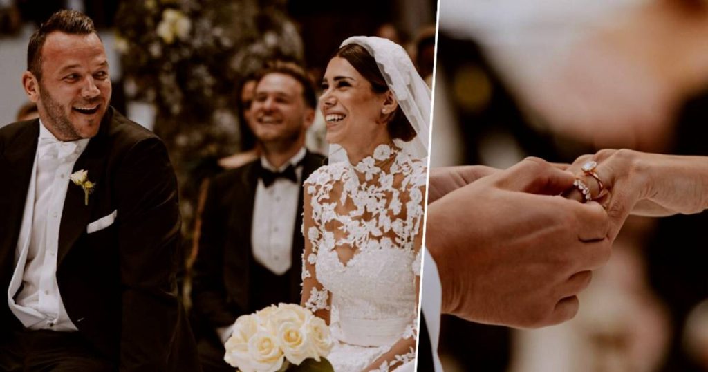 Selim Tonk talks about her wedding with Vincent van Trier and shows exclusive photos: "It was a fairy tale, the most beautiful day of our lives!"  † Showbiz