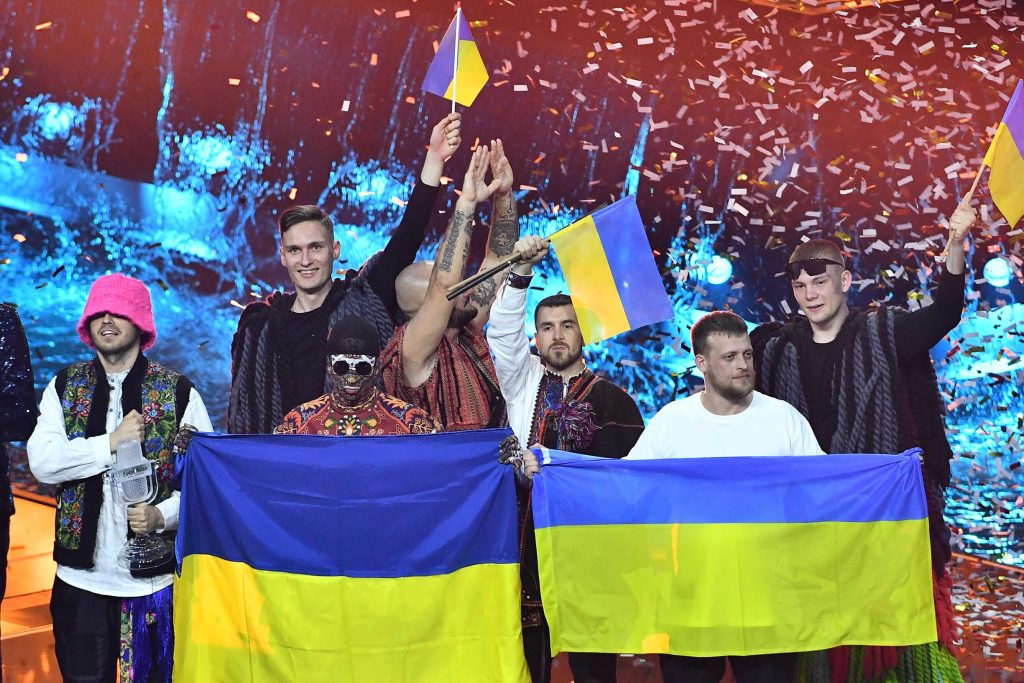 "The song contest will be able to continue next year in a new and peaceful Ukraine"