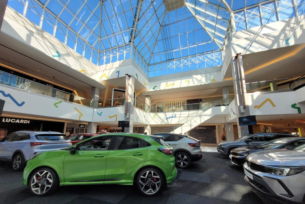 Electric car salon in Wijnegem shopping center: 18 new models under one roof (Wijnegem)