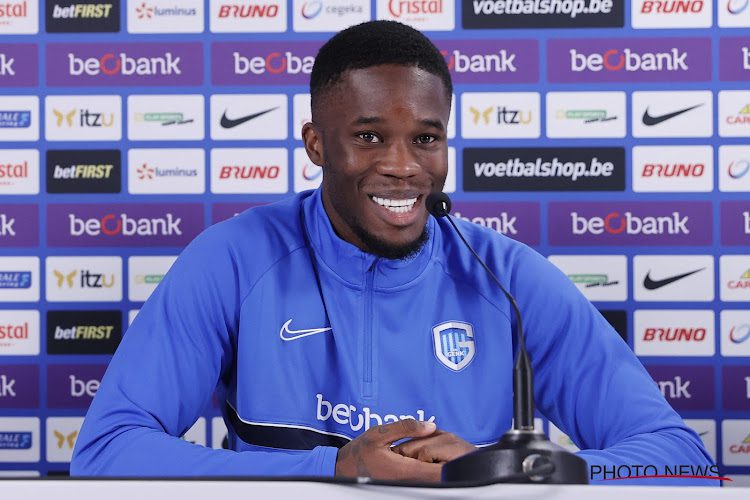 “The central striker returns to Genk and negotiations are underway regarding the final deal.”