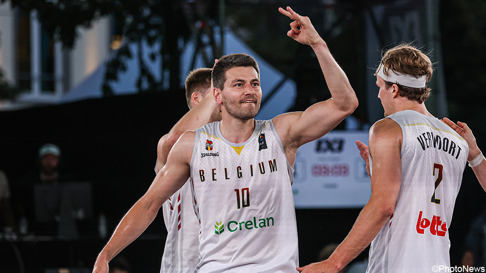 Two out of two: the Belgian Lions make a perfect start at the 3x3 World Cup in Antwerp |  Basketball World Cup 3x3