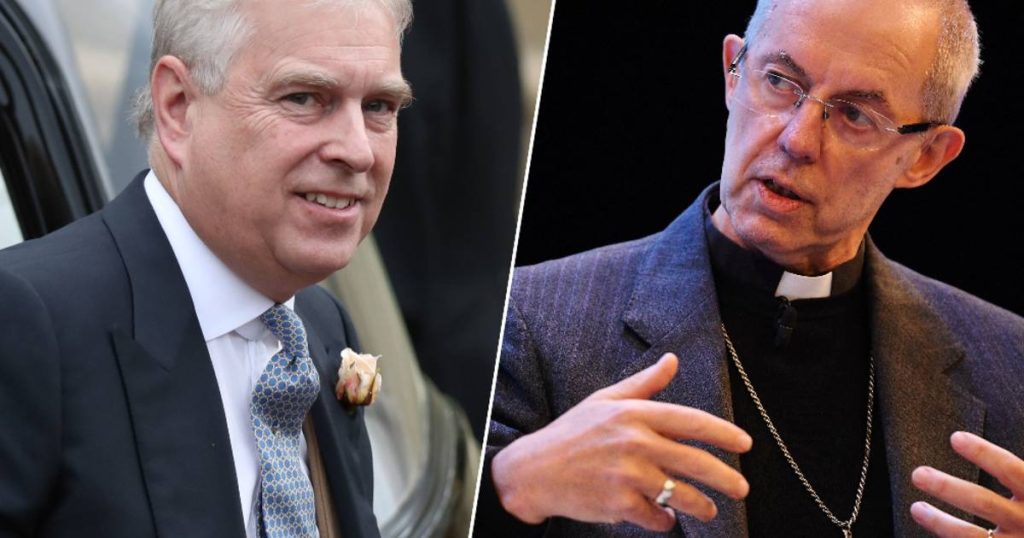Archbishop of Canterbury defends Prince Andrew: 'He wants to make atonement' |  Property